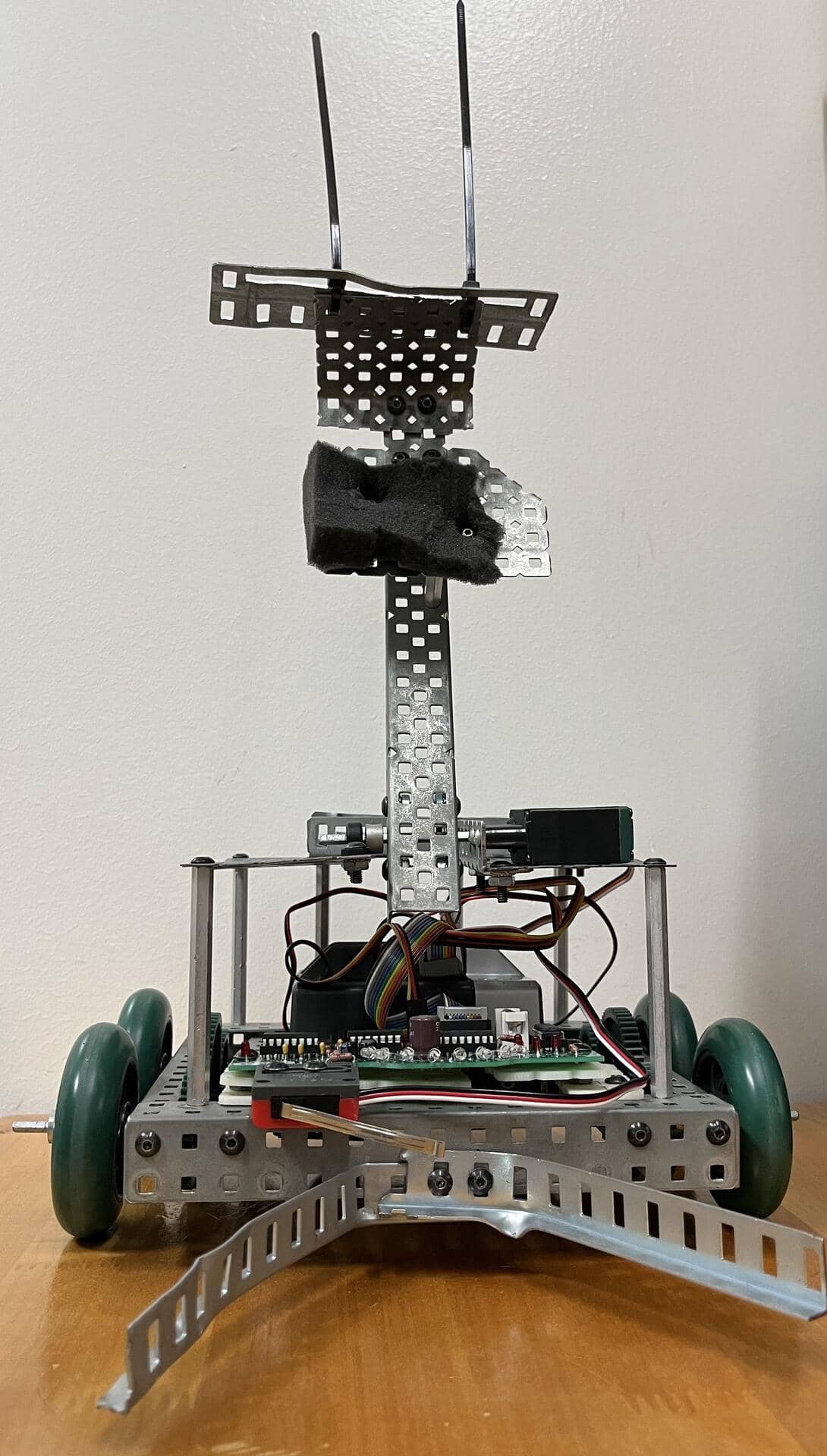 front view of robot